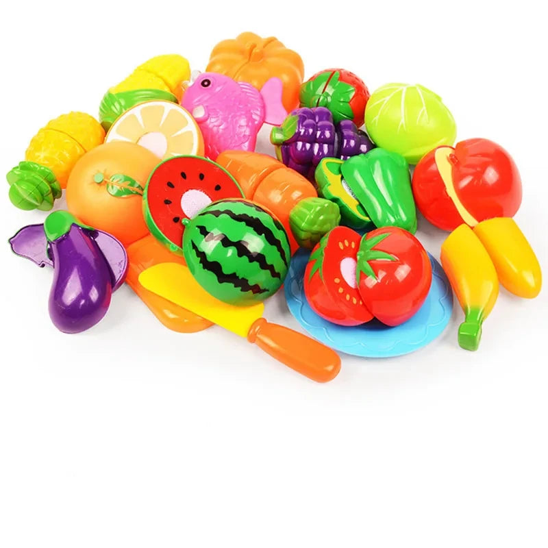 Educational Pretend Play Cutting Food Set