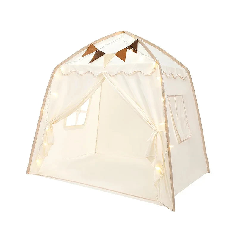 Cream Childrens Play Castle
