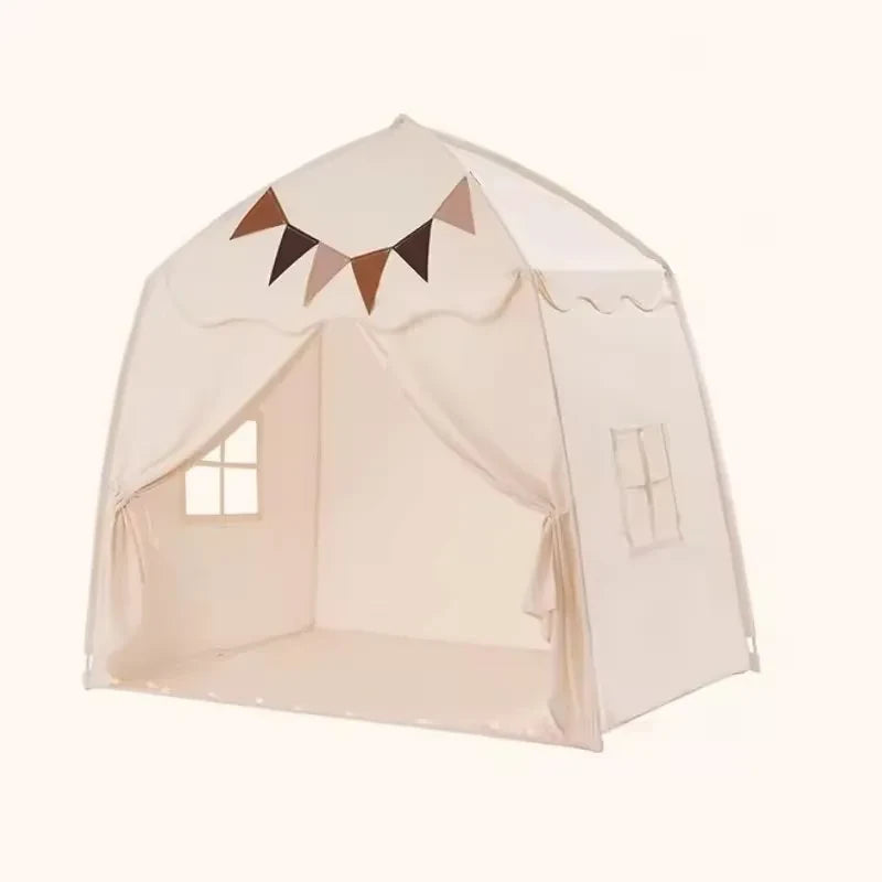 Cream Childrens Play Castle