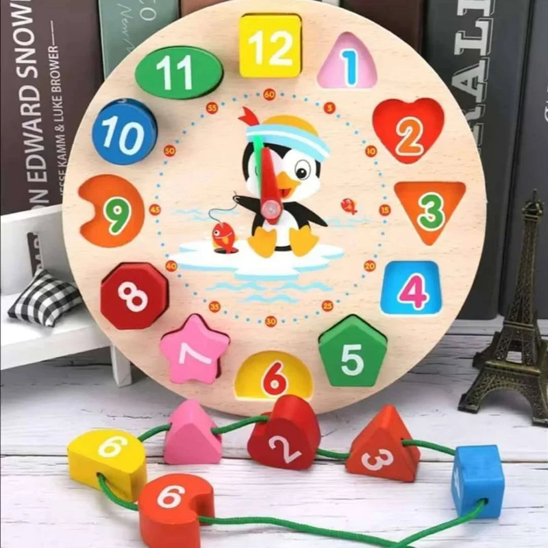 Montessori Wooden Building Blocks