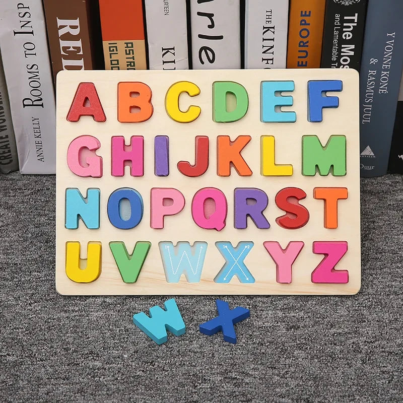 Montessori Wooden Building Blocks