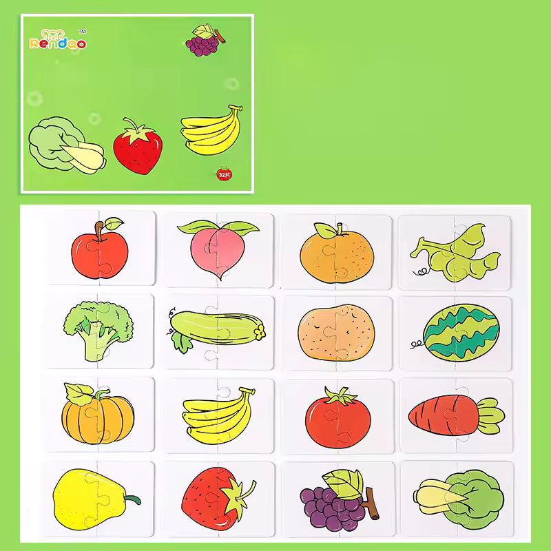 Montessori Wooden Building Blocks