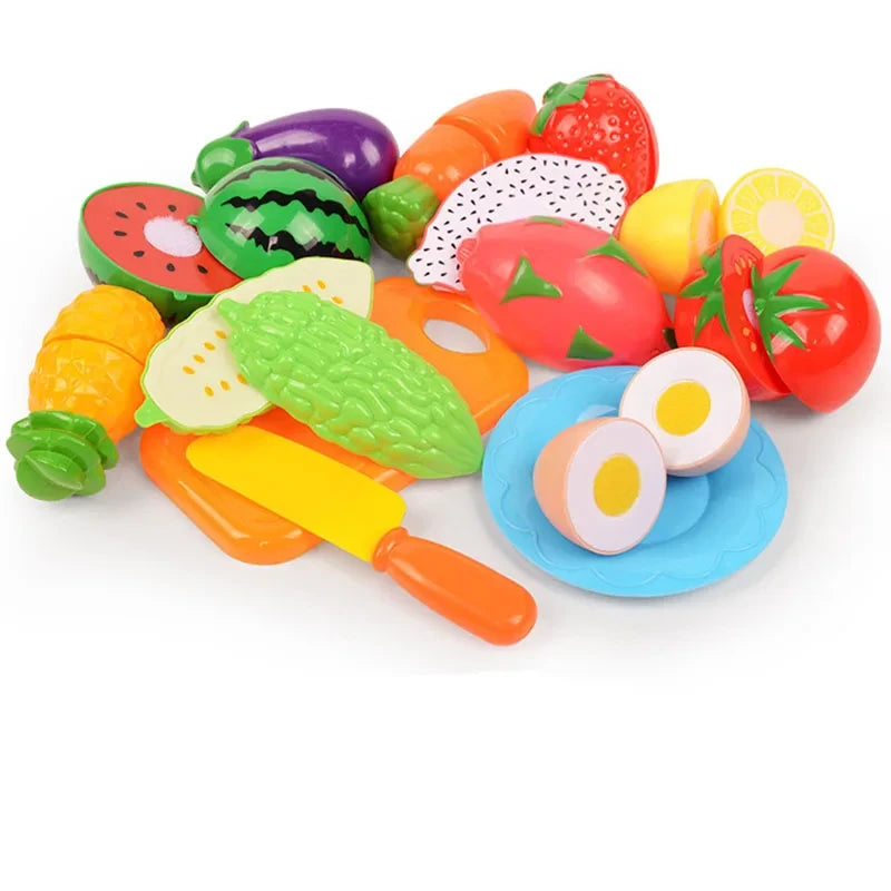 Educational Pretend Play Cutting Food Set