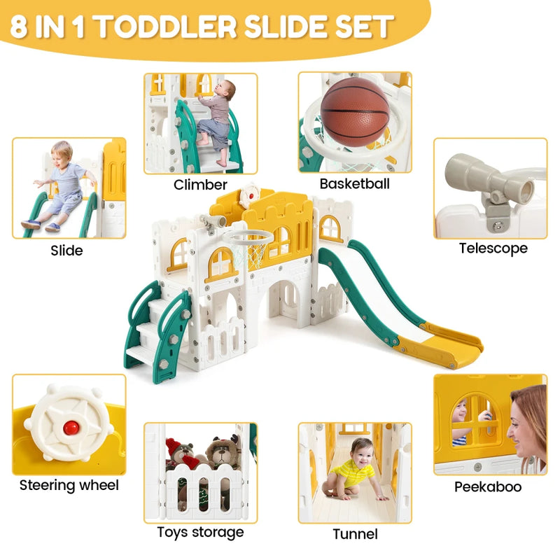8-in-1 Toddler Play Center