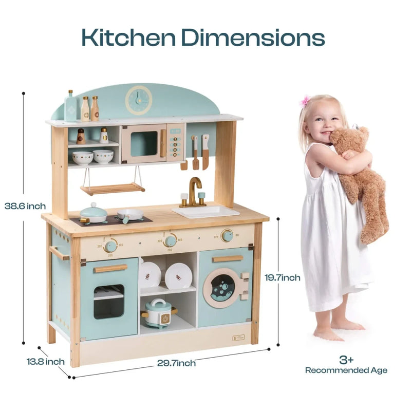 Wooden Kitchen Playset