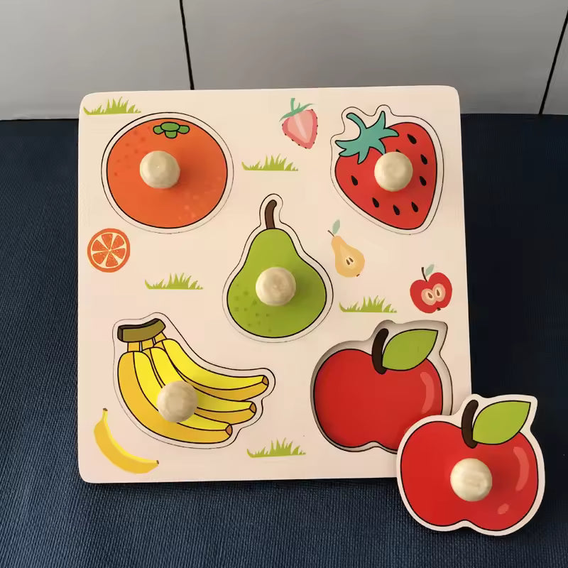 Montessori Wooden Building Blocks