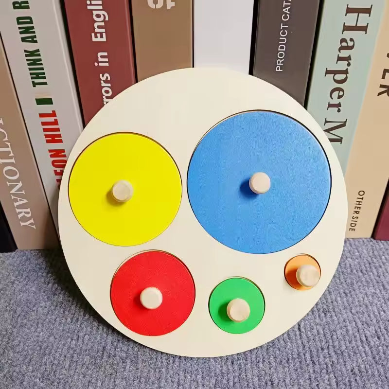 Montessori Wooden Building Blocks