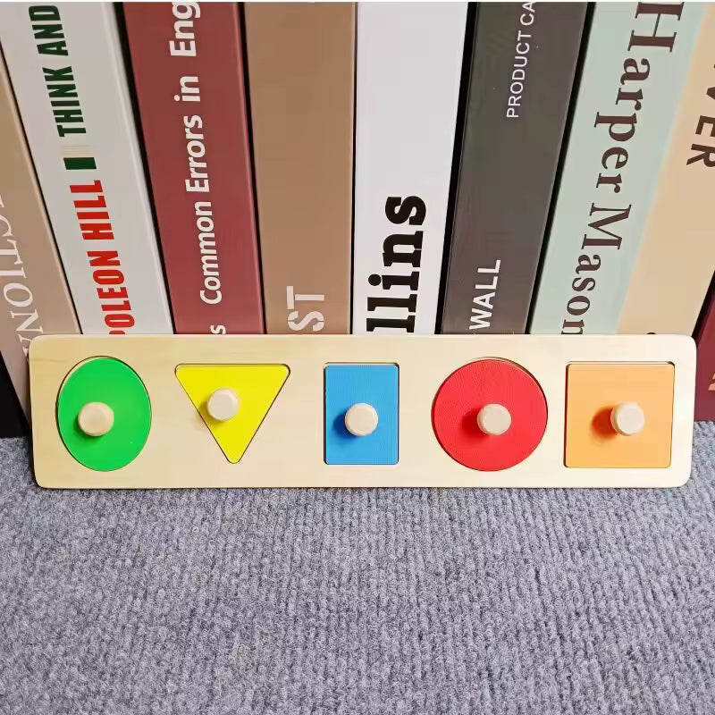 Montessori Wooden Building Blocks